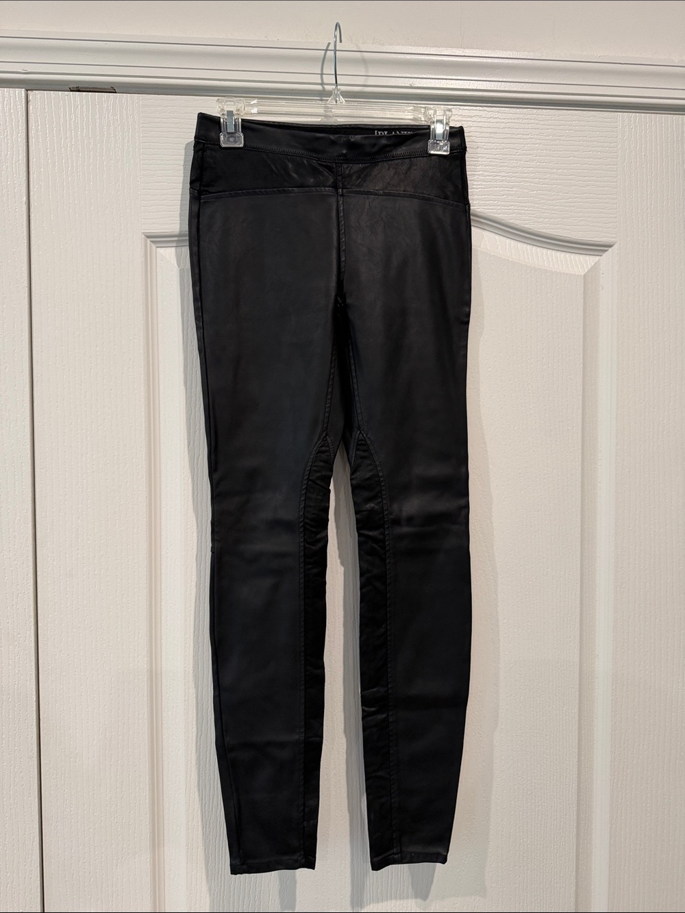 Faux Leather Black Jeggings BLANK NYC